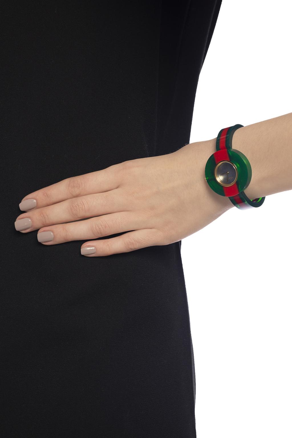 Gucci ‘Web’ stripe watch